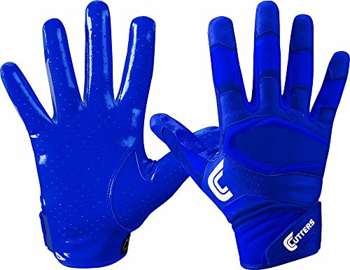 Cutters - Guanti modello Rev Pro Receptor (coppia), Uomo, S451-S-10-34, Blu reale, Adulto-L