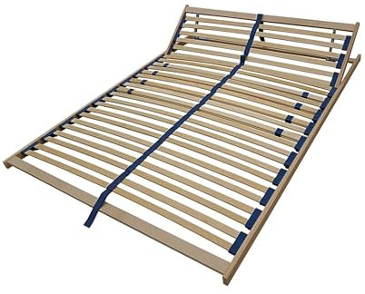 Erst-Holz 70.32-14-190 FV Federholzrahmen Lattenrost 140x190 cm Kopfteil verstellbar