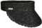 Seeberger Damen Strohschild Klettverschluss Sonnenvisor Schirmkappe Blendschutz Stroh Visor (One-Size) Schwarz
