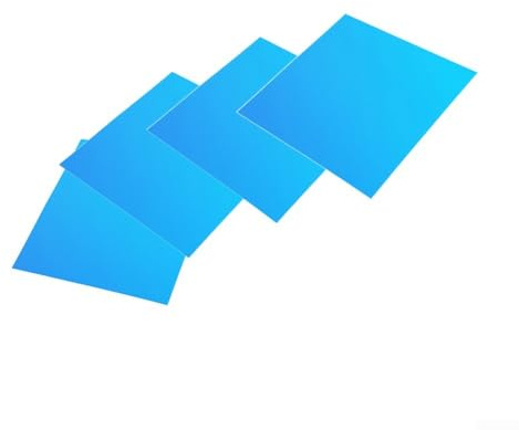 FACAIIO Paquete de 4 adhesivos de pared de azulejos de espejo, 30 cm x 30 cm, decoración acrílica cuadrada para habitación, baño, espejo de maquillaje montado en la pared, arte adhesivo
