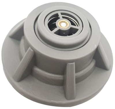 MonoSora Válvula de alivio para botes inflables, tablas de remo, tiendas de campaña y colchones, gris, 2.3 x 1.4 pulgadas