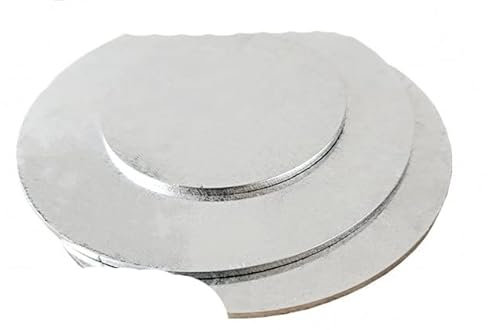 0,5 mm dicke runde flache Platte aus Edelstahl 304, korrosionsbeständige Scheibenplatte SS304-0,5 x 180 mm, 5 Stk