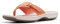 Clarks Women's Breeze Sea Flip-Flop, Tangerine/Pop Synthetic, 6.5 UK