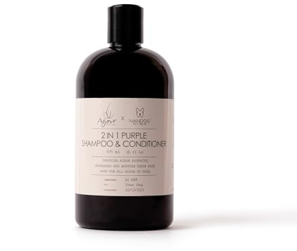 Agave Pet 2-i-1 lila schampo och balsam 475ml