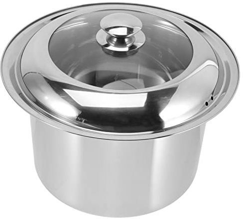 HAWILLOSCH Urinario De Noche Bacinilla Portátil Acero Inoxidable Grueso Para Ancianos