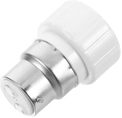 SEWACC Adaptador de Casquillo de Bombilla de Lámpara Cerámica Flexible Estable para Diversas Luminarias