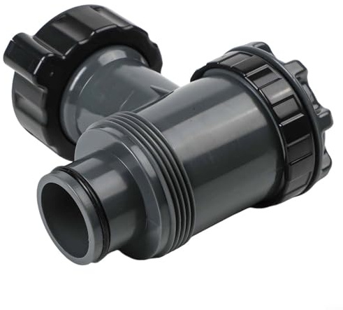 Trayne Ersättande på/av kolvventil för poolfilter ovan mark för 38 mm slang 2-1/2 tum gängade anslutningsbeslag