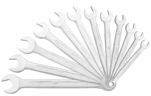 KS Tools 517.0052 CLASSIC Ringmaulschlüssel-Satz, abgewinkelt, 12-tlg. 8-19mm