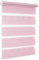Rollmaxxx Duo-Rollo Doppelrollo Klemmfix ohne Bohren (70 x 220 cm, Rosa)