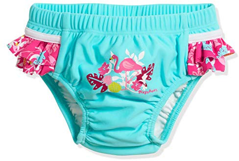 Playshoes Pantaloni Pannolini Con Protezione Uv, Costume da bagno costume da bagno Unisex - Bambini e ragazzi, Fenicottero, 86-92