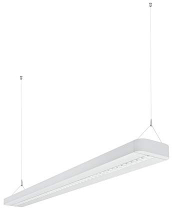 LEDVANCE LED Lichtband-Leuchte | Leuchte für Innenanwendungen | Warmweiß | 1229 mm x 120,0 mm x 40,0 mm | LINEAR IndiviLED DIRECT/INDIRECT SENSOR