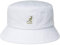 Kangol Herren Washed Bucket Baskenmütze, weiß, L