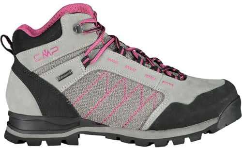 CMP Damer Thiamat Mid 2.0 Vmn trekking sko Wp, Grå pelargon, 39 EU