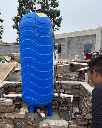 Serbatoio a pressione mobile per resina/barile d'acqua con kit di installazione completo per impianto idrico domestico