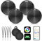 GPS Smart Tracker Tag für Android, Schlüsselfinder KeyFinder kompatibel mit Google Mein Gerät Finden APP (Nur Android), Bluetooth Tracker für Schlüssel, Gepäck, Taschen & Koffer (4Pack)