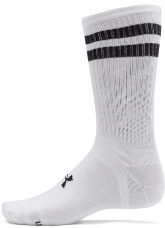 Under Armour Unisex Essential Crew Socks 6 Pack Socks (pack of 12)