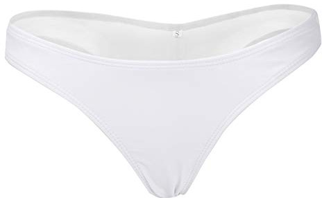 FXTYK Bas de bikini brésilien pour femme - Bas de bikini - Style tanga - Vêtement de plage - V - Bas de bikini - Maillot de bain