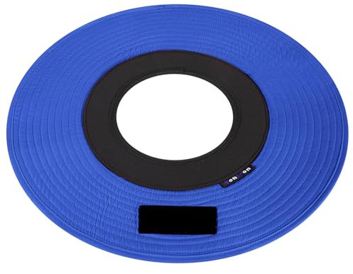 Tontron Kletterhelm-Visier, Helmrand, Helmschirm, Sonnenblende für Sicherheitshelme. Geeignet für Klettern, Wandern, Abseilen, Höhenarbeit, Bauarbeiter, Rettungsteams (Blau)