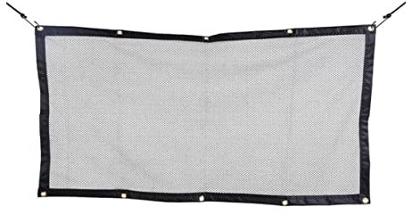 Toddmomy Auto-hundegitter Haustierzaun Faltbar Hundebarriere Netzschutz Atmungsaktiv Einfach Zu Verwenden Schwarz für Haustiere