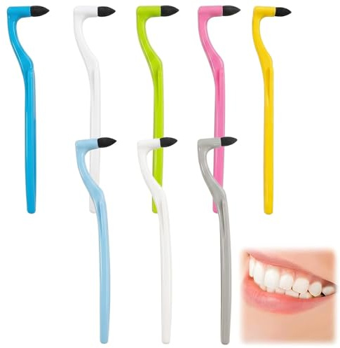 8 Piezas Eliminación de Sarro Dientes, Limpiador sarro dental, Limpieza dental, Borrador de Manchas de Dientes, Removedor Limpieza Profesional para Eliminación de Placa(2)