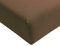 Formesse Spannbettlaken Bella Donna Single-Jersey trüffel Größe 140x200 cm - 160x200 cm