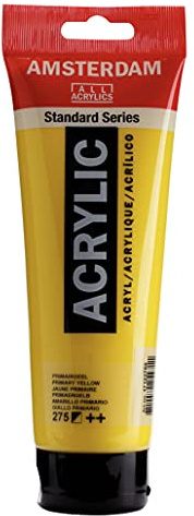 Amsterdam Standard Series Acrylic Tube 250 ml Primary Yellow 275 (17122750)