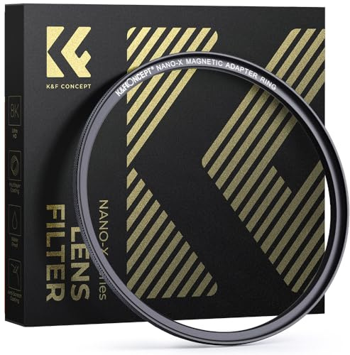 K&F CONCEPT 82mm Empty Magnetic Base Filter Ring (Works ONLY on K&F Concept Magnetic Quick Swap System)