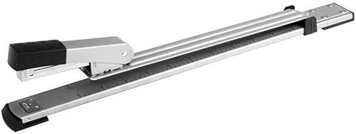 Niedlicher Hefter Langlebiger Hefter for den Schreibtisch, Langarm-Hefter – 25 Blatt Kapazität, 300 mm Einlegetiefe, einfache Beladung Bürobedarf