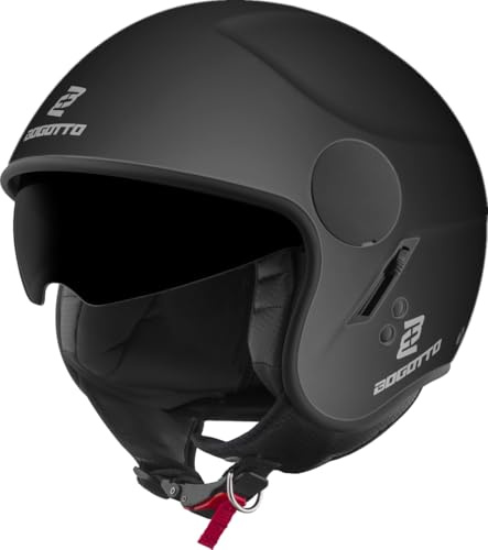 Bogotto H595 SPN Jethelm, schwarz matt, 2XL