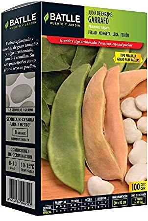 Batlle grönsaksfrön – stavböna garrofo (100 g) bönfrön
