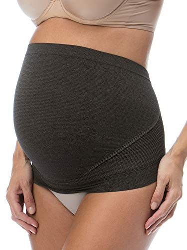 RelaxMaternity 5400 (Svart, XL) Mammagördel, silverfiber, stöd för mage, graviditet