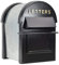 Cast Aluminium Built in Wall Telescopic and Adjustable Post and Parcel Box Letter Box - Black Finish with Gold Text