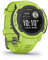 Garmin Instinct 2, Smartwatch, 45mm, Rugged design, Autonomia 28 giorni, +30 app multisport, GPS, Cardio, SpO2, Activity Tracker 24/7, Connect IQ (Electric Lime) (Ricondizionato)