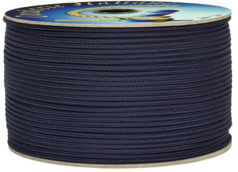 Corderie Italiane 006036883 Cordino Colorato Hobby, Blu, 3 mm, 200 mt