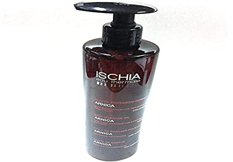 Ischia Eau Thermale Olio Da Massaggio Corpo Arnica, 500 Millilitro