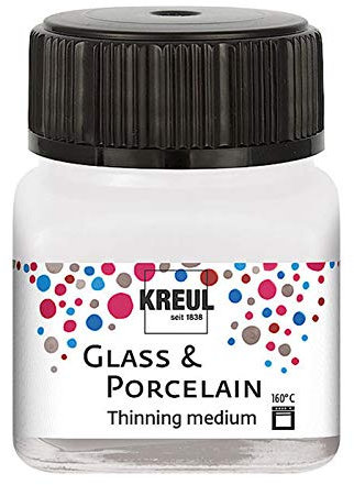 CREATIV DISCOUNT® NEU Glass & Porcelain 20ml Farbverdünner