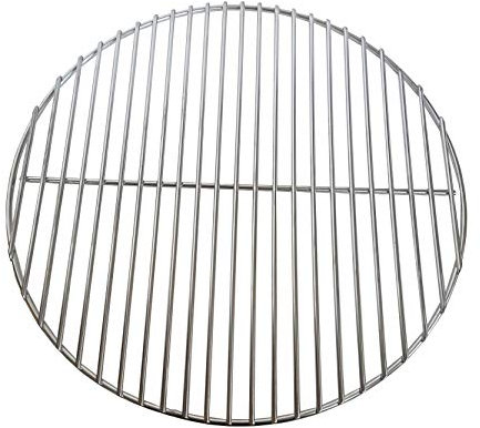 JX Edelstahl Grillrost 46,5 cm für Kamado Keramikgrill – Kompatibel mit Big Green Egg, Monolith Classic, Kamado Joe Classic 1, 2 und 3, Auplex - BBQ Zubehör