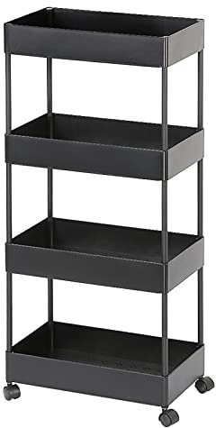 Förvaringsvagn, Köksvagn, Organisationsvagn, 40 * 22 * ​​90 cm (HJ181912_01)