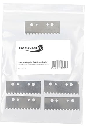 Tape Dispenser Replacement Blades 50mm – Set of 5 Spare Cutter Blades for Parcel Tape Gun/Hand Tape Dispenser