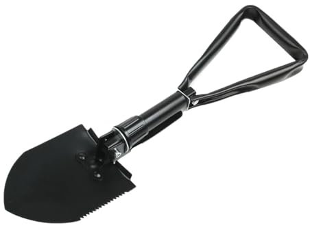 SSIMOO Militärschaufel, Klappspaten, Outdoor, Camping, Spaten, Überleben, Notfallwerkzeuge, Gartenwerkzeug