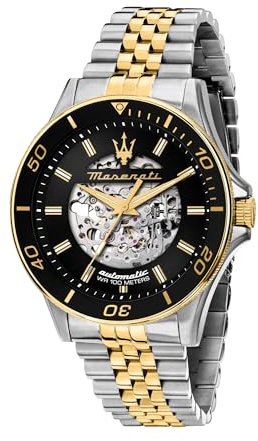 Maserati Men's Watch, Automatic, Analog, Steel Band, Sfida Collection - R8823140010