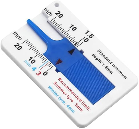 Car Tyre Depth Vernier Caliper Tire Thickness Measuring Meter Auto Tyre Depth Gauge Tool Hole Positioning Ruler Angle Clamps Locator Rain Gauge Scale Tape Measure