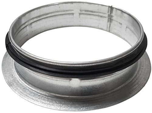 Intelmann Rosette Ø 200 mm Bundkragen, Flansch für Rohr