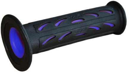 PROGRIP Manopole Strada 724-150 - Doppia Densità - Blu/Nero