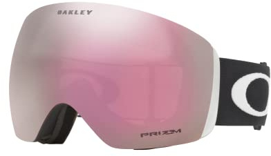 Oakley Unisex Sunglasses Matte Black Frame, Prizm Snow Hi Pink Lenses, 0MM