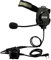 Retevis EH060K Tactical Funkgerät Headset, 2 Pin Headset Wasserdichter PTT, Einseitiger Kopfhörer Kompatibel mit Radio RT24 RT27 RT28 RT5R Baofeng UV5R 888s eSynic etc(1 Stück)