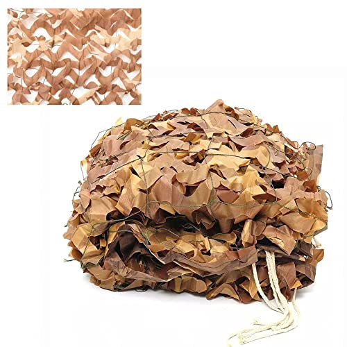 KGUDYS Desert Camouflage net,Military Reinforced camo Netting,Garden Fence Decorative Netting,Breathable,for Hunting,Camping,Shooting,car Cover, 2/3/4/5/6/7/8/9m,WxH-8x10m/26.2x32.8ft