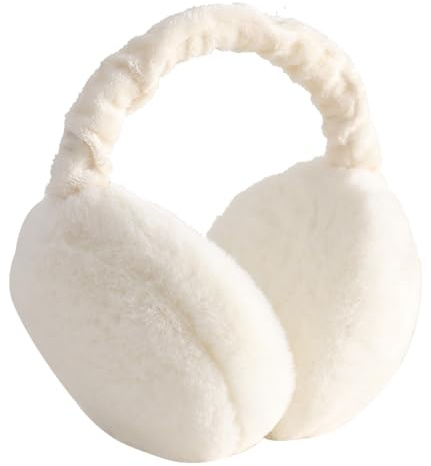 IHCEMIH Orejeras para mujer, orejeras de invierno, accesorios de invierno, de felpa, plegables, para adultos, al aire libre, calentadores de oídos térmicos, para esquí, correr, protección para los