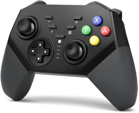 LATEC Controller für Switch, Wireless Controller kompatibel mit Switch/Lite/OLED, Bluetooth Remote Gamepad mit Turbo/Gyro-Achse/Screenshot/Dual Vibration/Wake-up Funktion