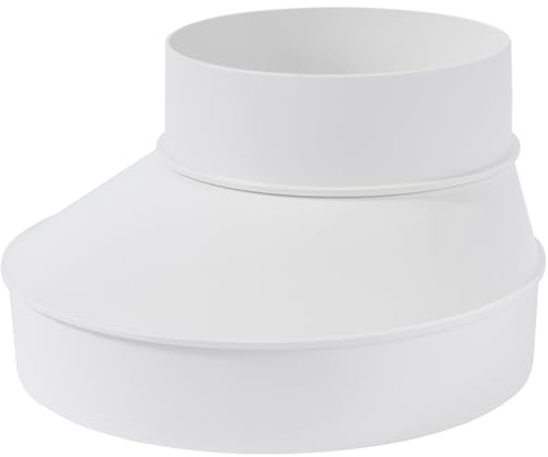 Vent Systems da 150 a 100 mm di riduzione del canale Associazione Associazione Riduzione della riduzione del tubo Konus per sistemi di ventilazione HVAC ABS Plastic PVC Tubo